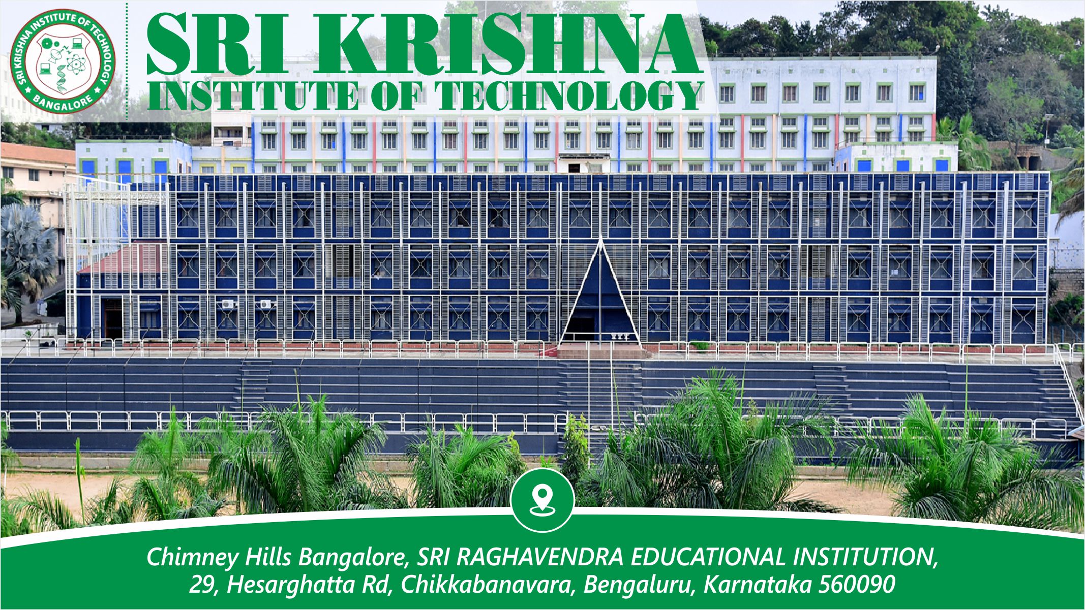 out side view of Sri Krishna Institute of Technology - SKIT Bangalore